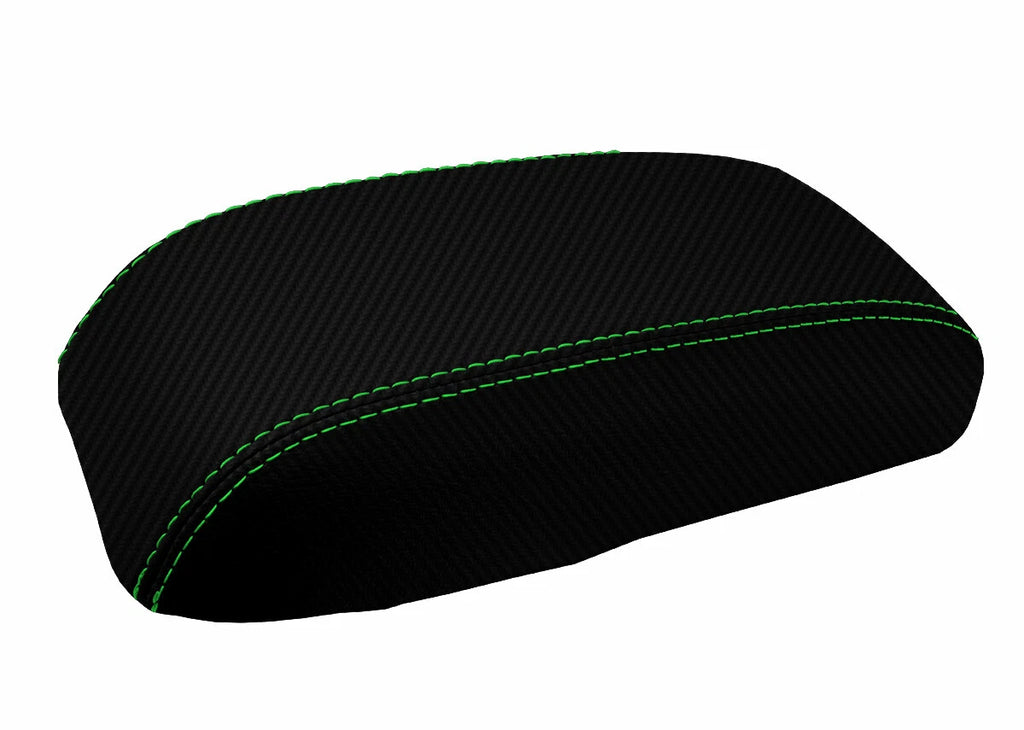 Carbon Fiber Console Lid Armrest Cover for Dodge Neon (2000–2005)