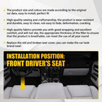 Driver Bottom Perforated Leather Cover for Toyota Tundra Sequoia (2007–2013)