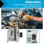 Alternator for Nissan Maxima A32 A33 J31 350Z Z33 (1993–2009) V6 VQ30DE