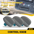 Set of 4 Heater Climate Control Knobs for GMC Chevy Truck Tahoe Suburban (1995–1999)