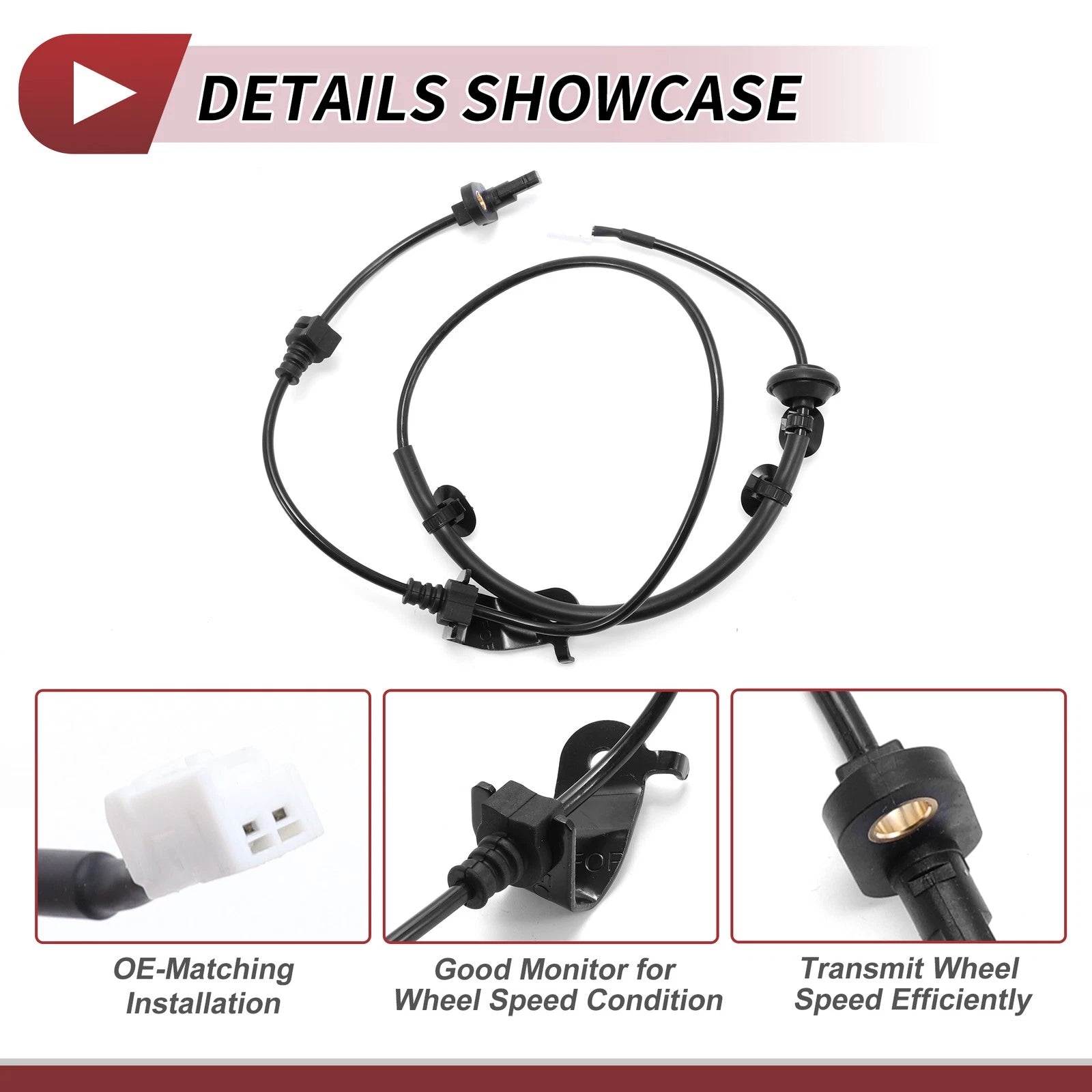ABS Wheel Speed Sensor No. 57470TJ0M01 for Honda City (2009–2012)