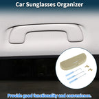 Sunglasses Case for BMW X1 F48 (2016–2024) Eyeglasses Holder Storage Box Beige