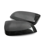 Carbon Fiber Side Door Mirror Cover Trim for Toyota Hilux Revo (2015-2022)