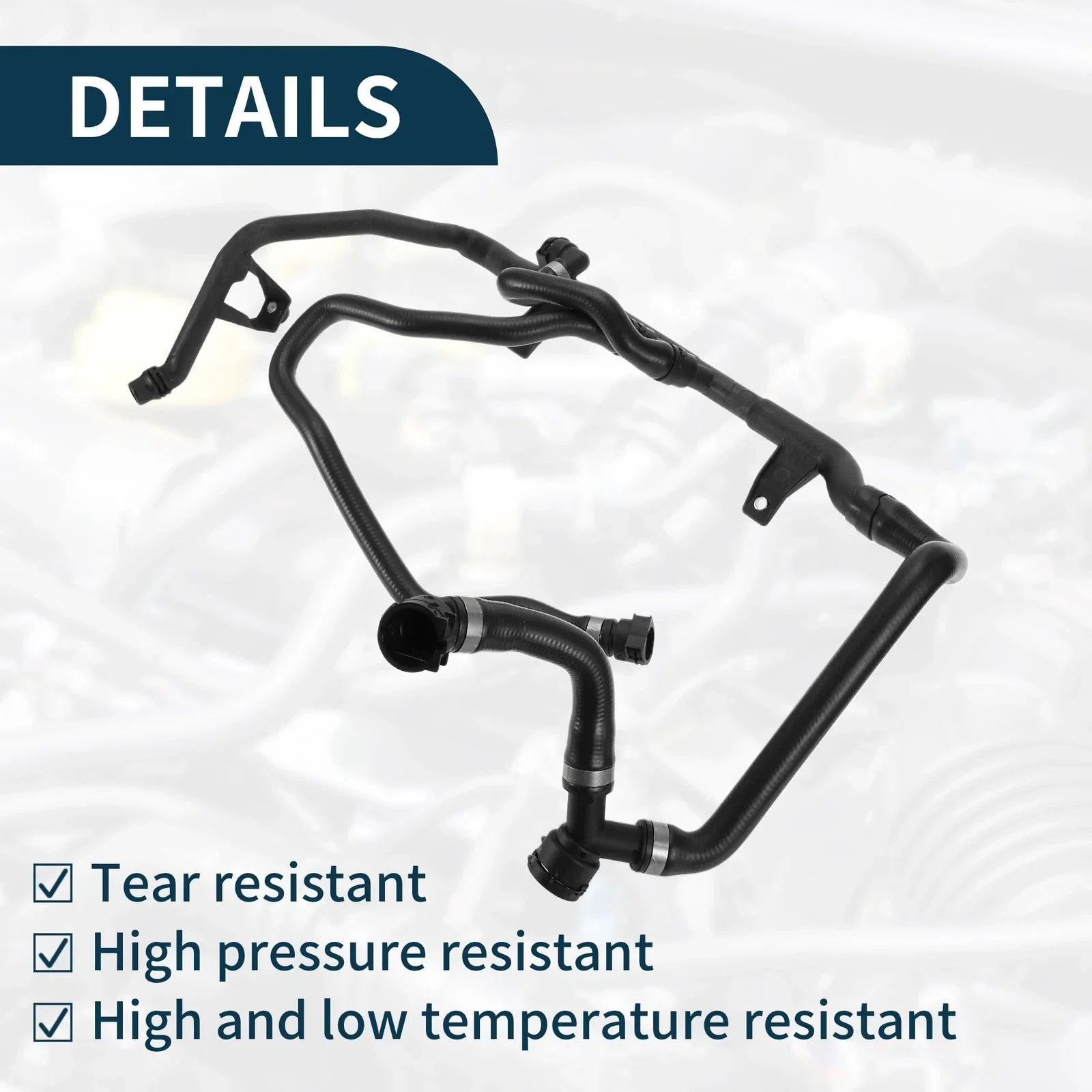 Heater Return Thermostat Hose for BMW 118i 120i 318i 320i