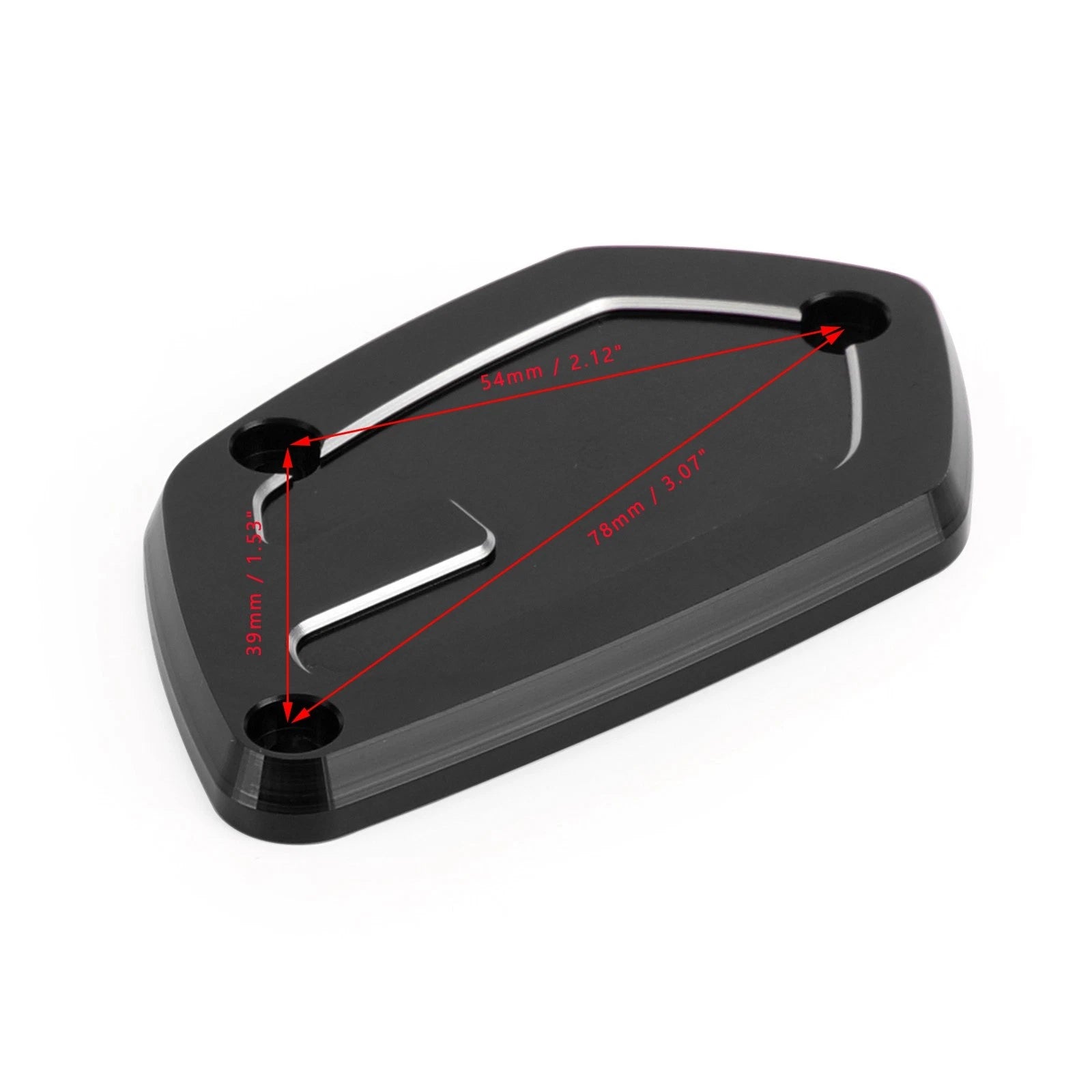 CNC Front Brake Fluid Reservoir Cover for BMW R Nine T R9T (2017–2021)