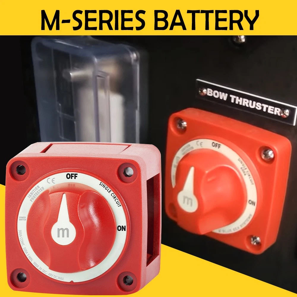 Dual Battery Selector Switch for Marine Boat Truck (300A)