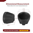 4x Wheel Hub Caps for Yamaha Timberwolf 250 (1995–1999)
