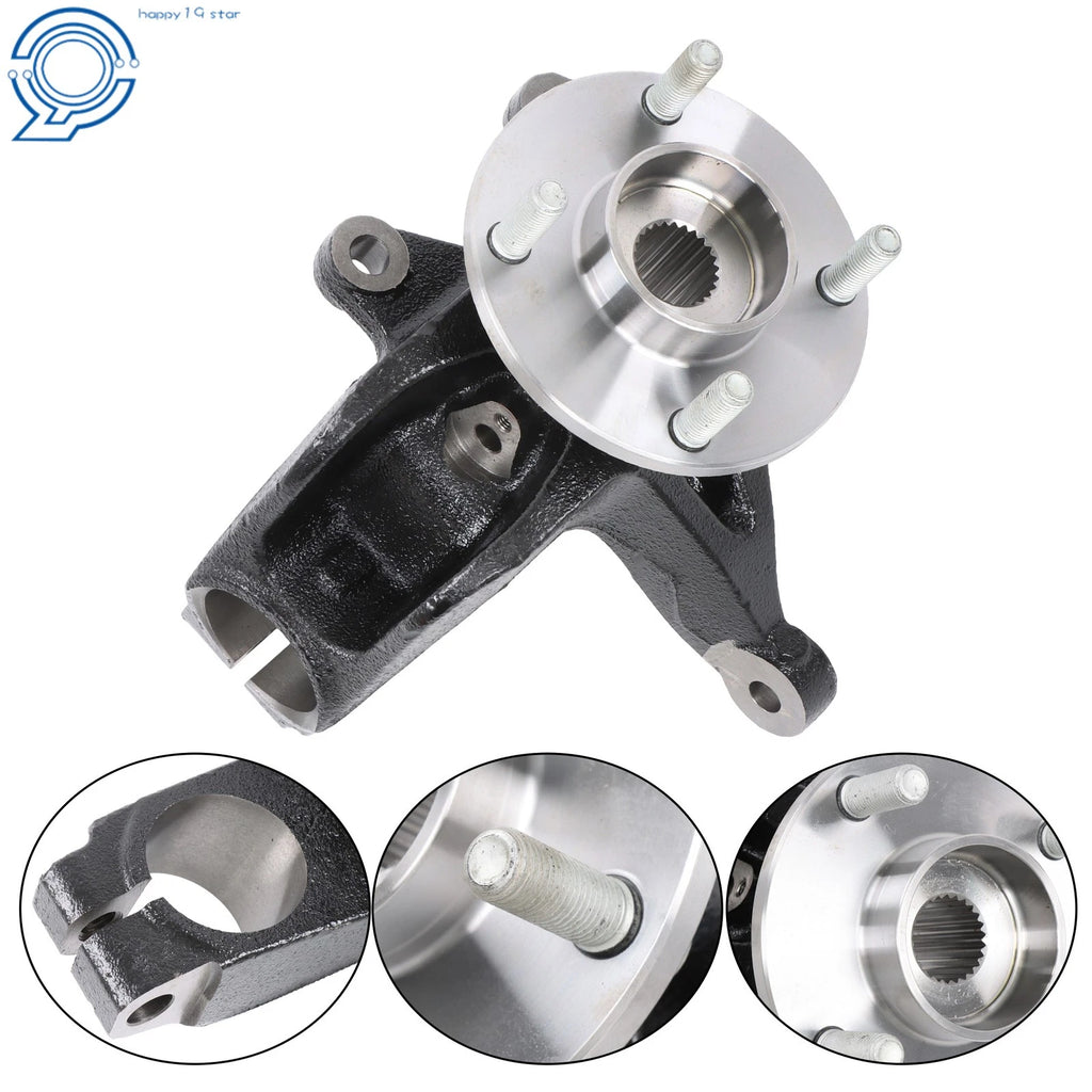 Front Right Steering Knuckle and Wheel Hub Bearing for Ford Focus (2006–2011)