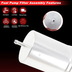 Fuel Filter Assembly for Ford F-150/F-250 (1986–1991) No.H80WK07/P90C