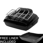 Chopped Trunk Backrest Pad for Harley Touring (2014–2025)