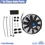 Universal Slim 9" Radiator Cooling Fan Mount Kit