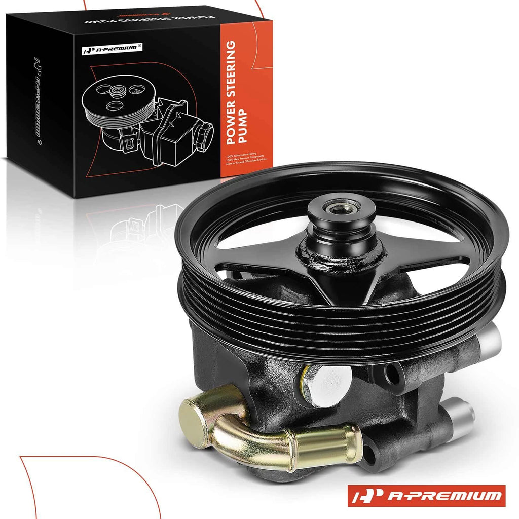Power Steering Pump with Pulley for Ford F-150, Lincoln Mark LT (2004–2008)