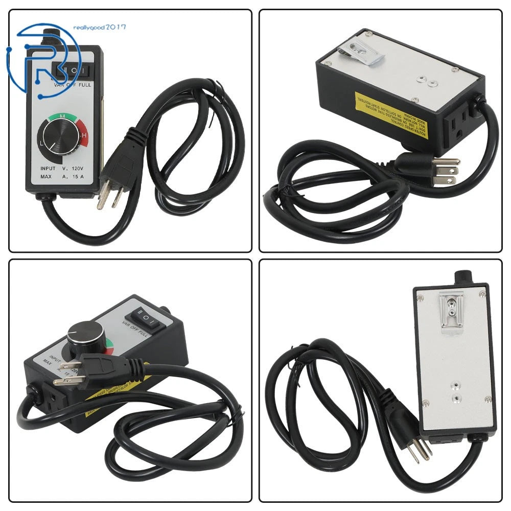 Speed Controller for Universal Electric Motor (AC 120V)