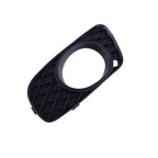 Front Bumper Fog Light Trim Covers Black for Smart Fortwo (2007-2014)