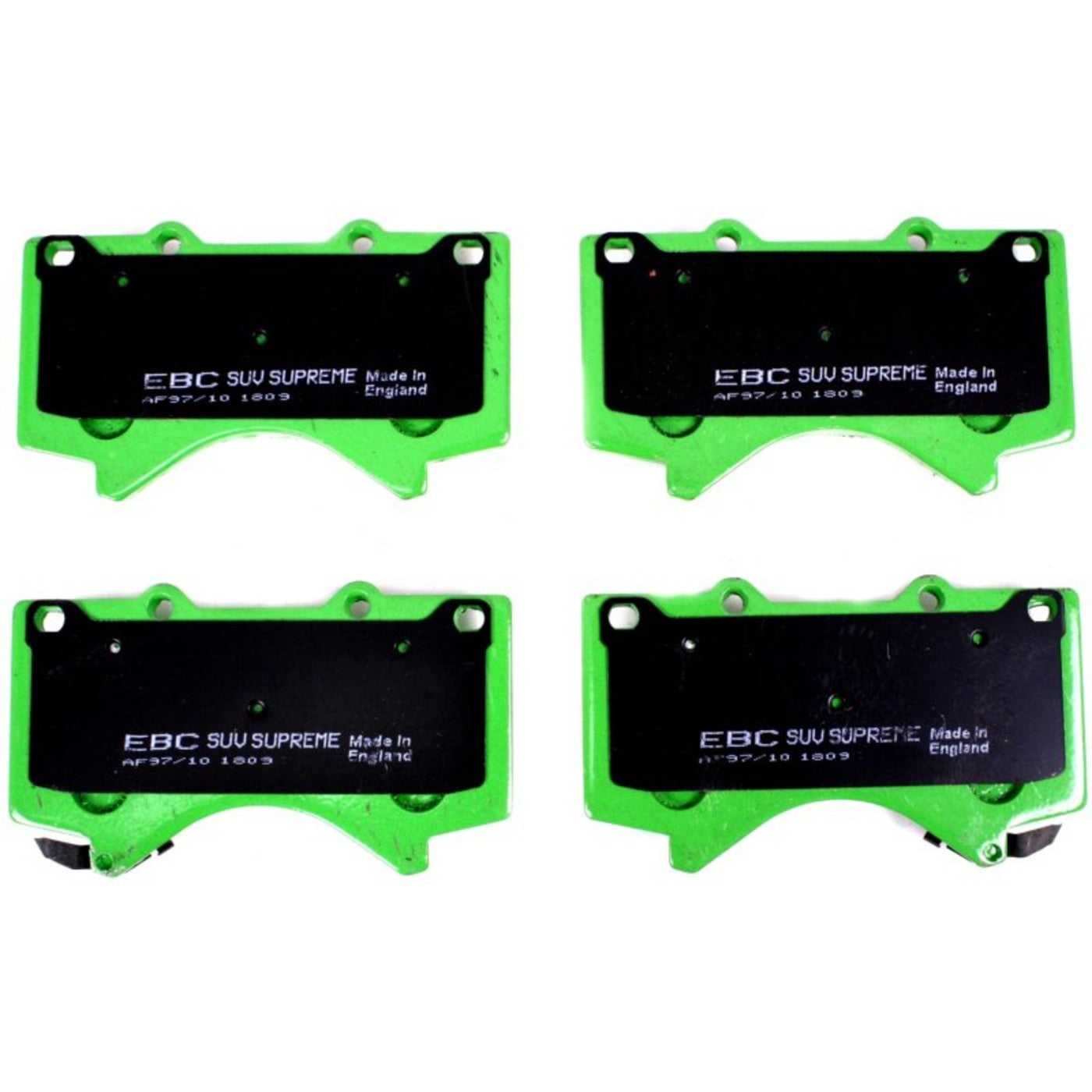 Set of 2 Brake Pads for Toyota Sequoia, Land Cruiser