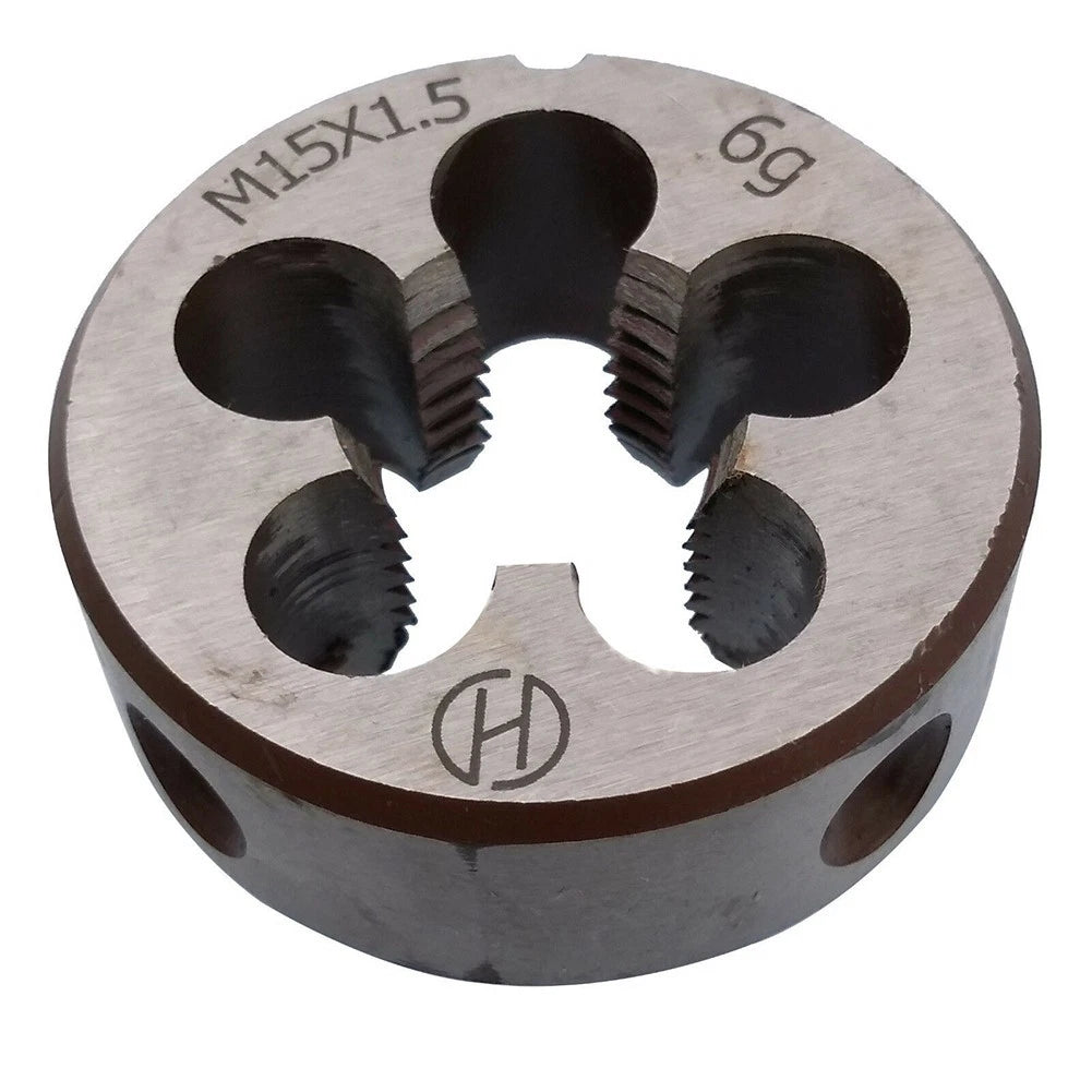 HSS Metric Die 15mm x 1.5 Pitch for Reliable Threads