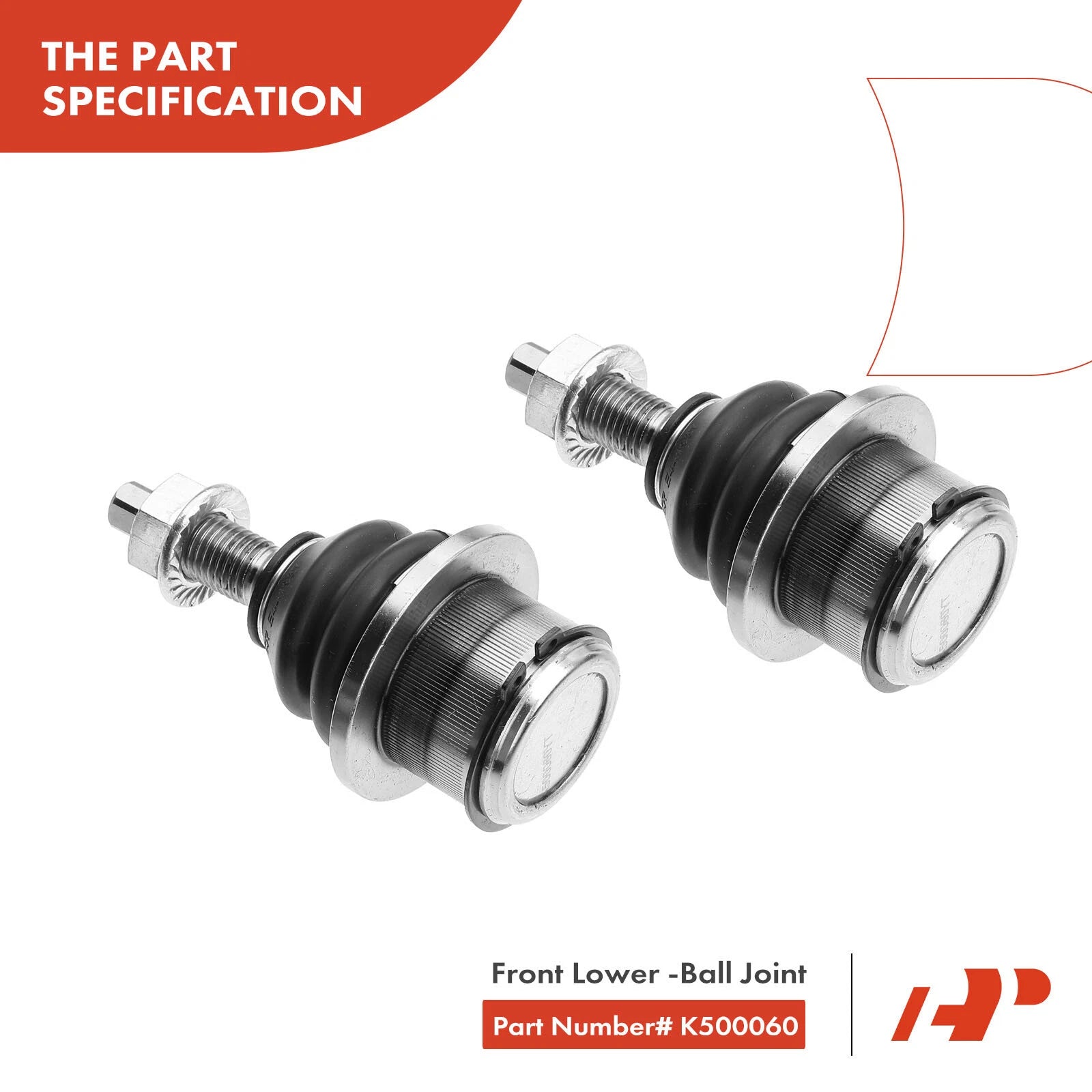 Set of 4 Front Upper Control Arms with Ball Joints for Ford Expedition