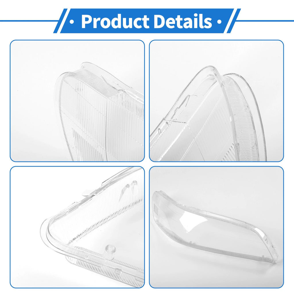 Headlight Lens Cover for Honda Accord (1998–2002) PC Clear