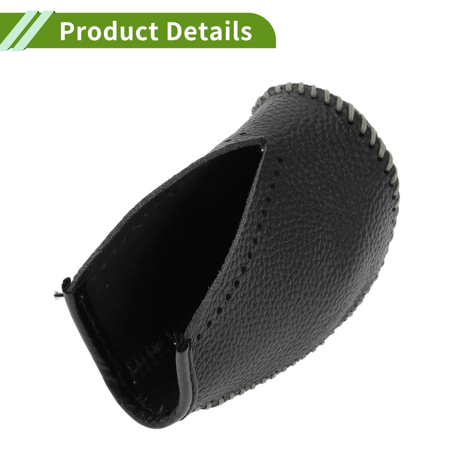 1 Pc Gear Shift Knob Cover for Toyota Corolla (2009–2013) Pebbled Black Grey