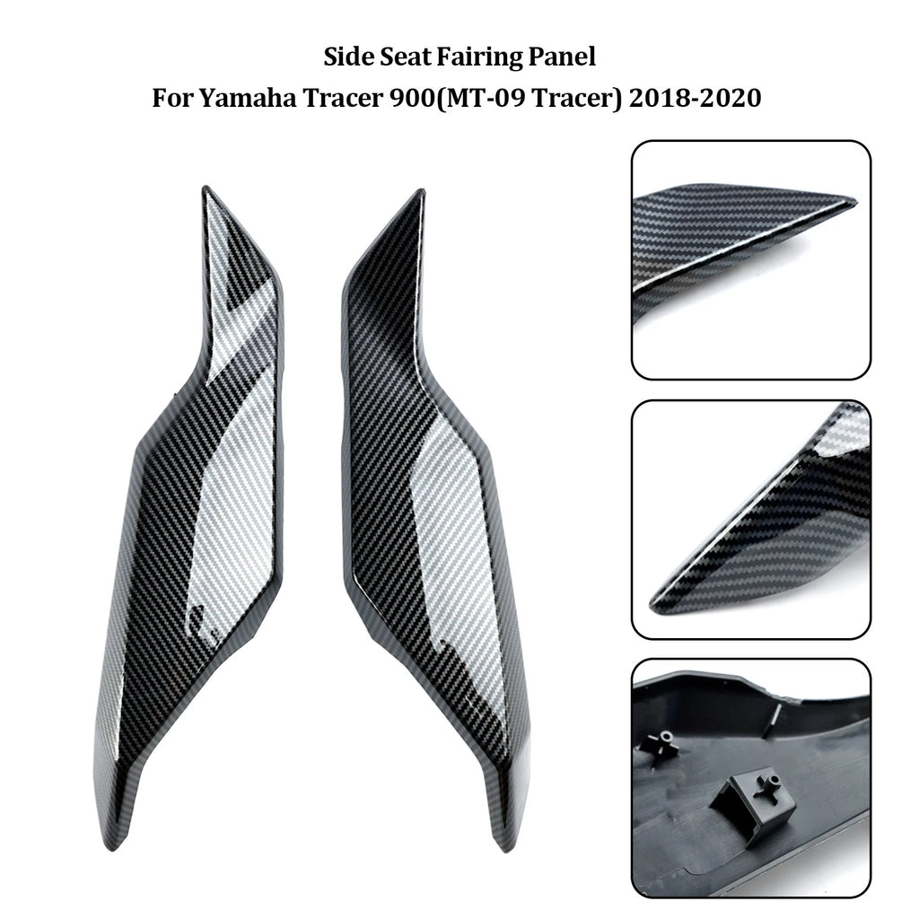 Rear Tail Side Seat Fairing Panel for Yamaha Tracer 900/GT (2018–2020) Carbon