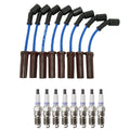 NGK Wire Set & Denso 8 Platinum TT Spark Plugs for Camaro Corvette (1997–2004)
