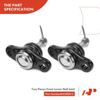 6x Front Ball Joints & Tie Rod End Kit for Hyundai Tucson (2005–2009)