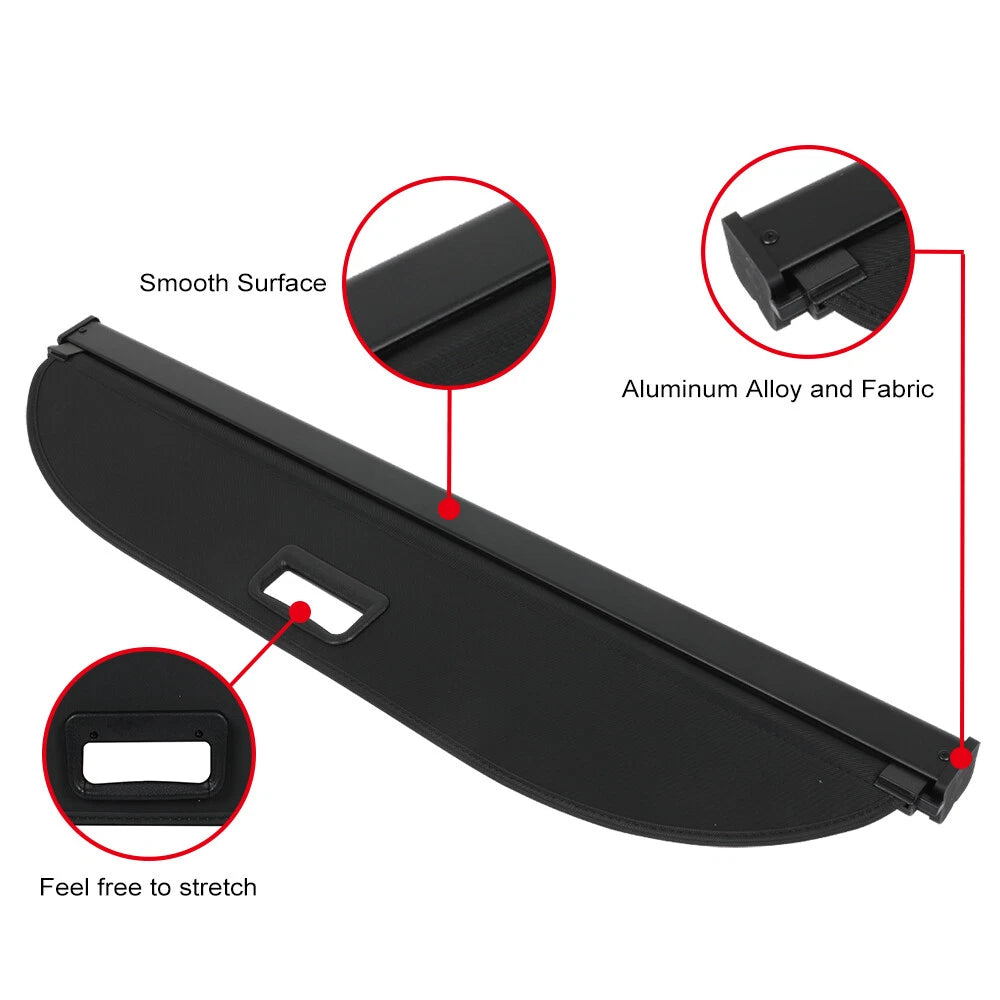 Retractable Rear Cargo Security Trunk Cover for Chevrolet Trax (2024–2025)