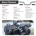 Handlebar w/Grips for Polaris Sportsman 500 (1996–2005)