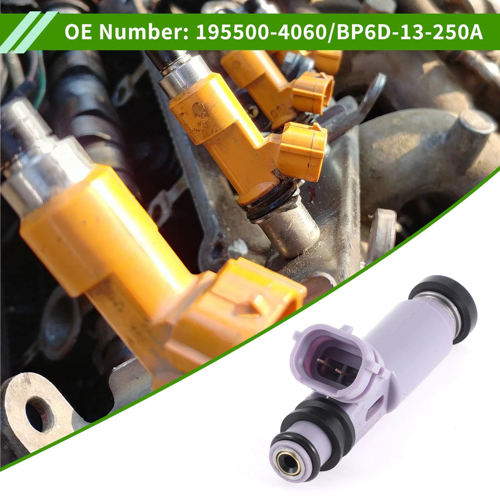 1 Pc No.195500-4060 Fuel Injector for Mazda Miata 1.8 (2001–2005)