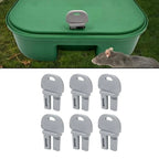 Set of 6 Replacement Keys for Station Locking FBS1078
