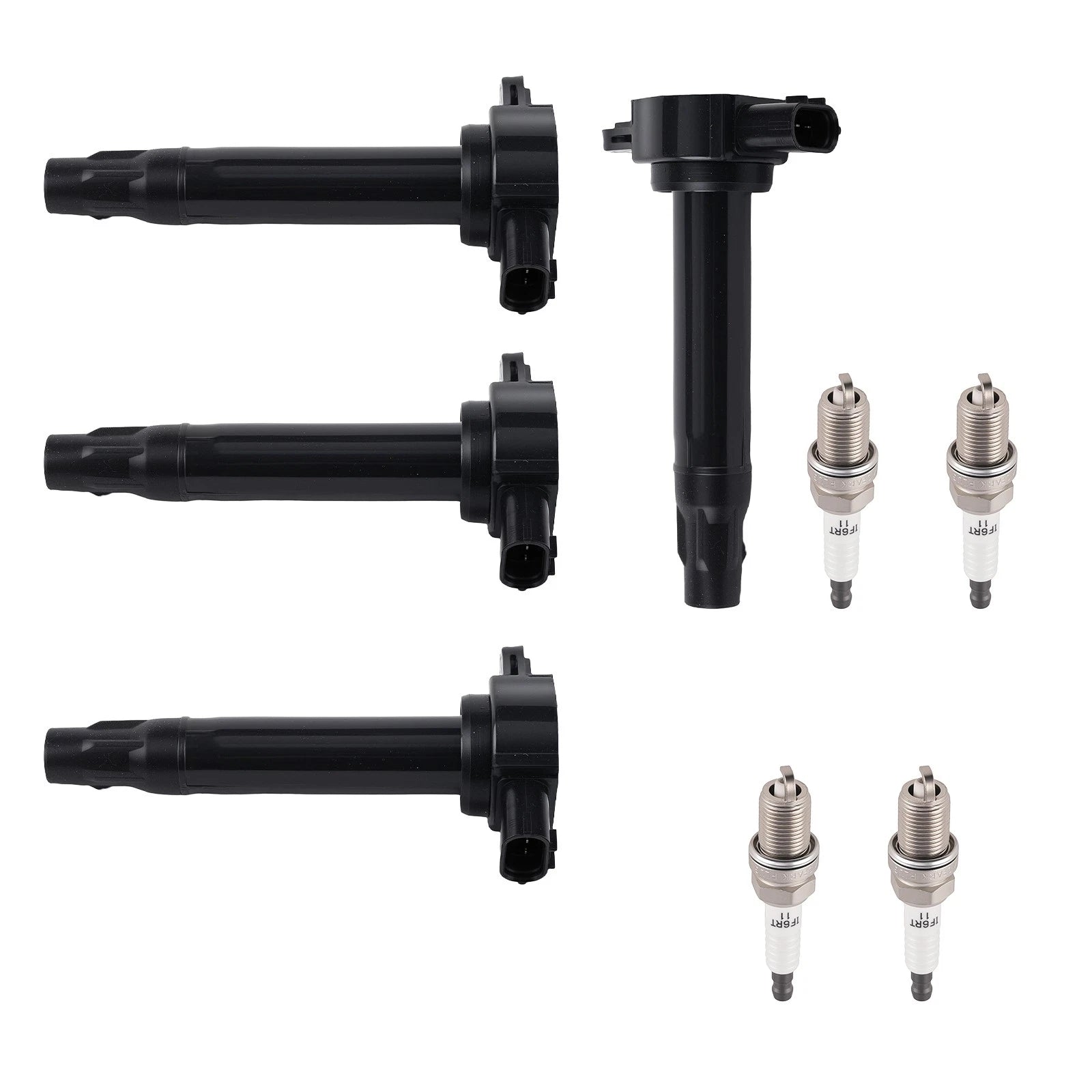 4X Ignition Coil Spark Plug Set for Mitsubishi Outlander Sport (2011–2017)