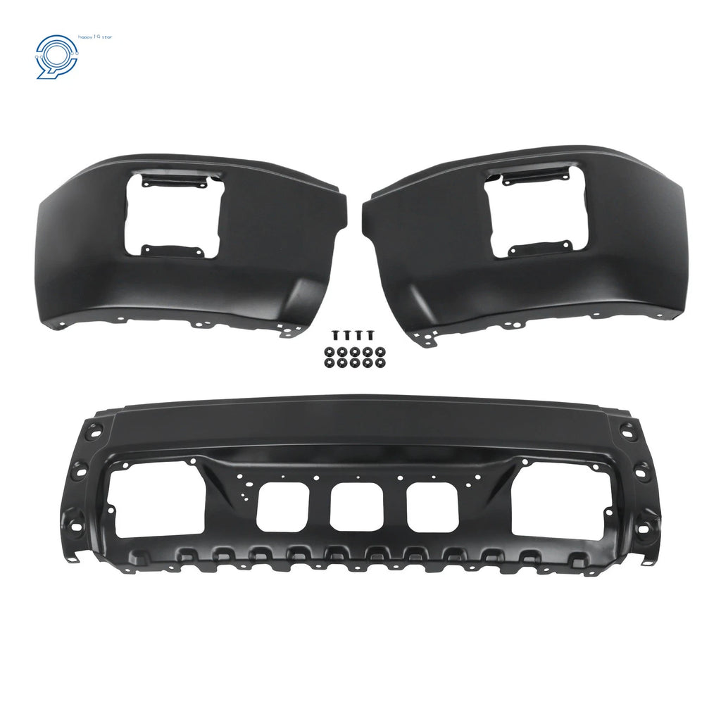 Steel Black Front Bumper for GMC Sierra 1500 (2014-2015)
