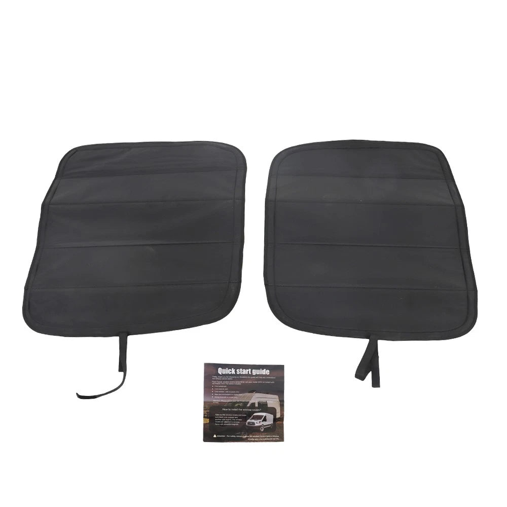 UV Protection Blackout Window Covers for Ford Transit Van (2015–2022)