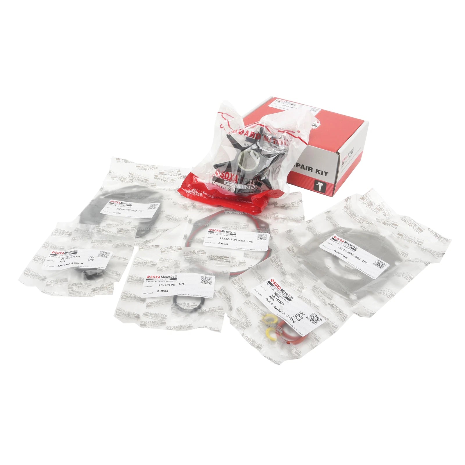 Outboard Water Pump Impeller Kit for Honda Marine 75HP 90HP