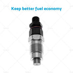 3X Fuel Injectors for Kubota D722 D782 D902 BX1860 BX2360 RTV-X1100C