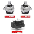 3X Engine & Transmission Mounts for BMW 535i (2011-2016)