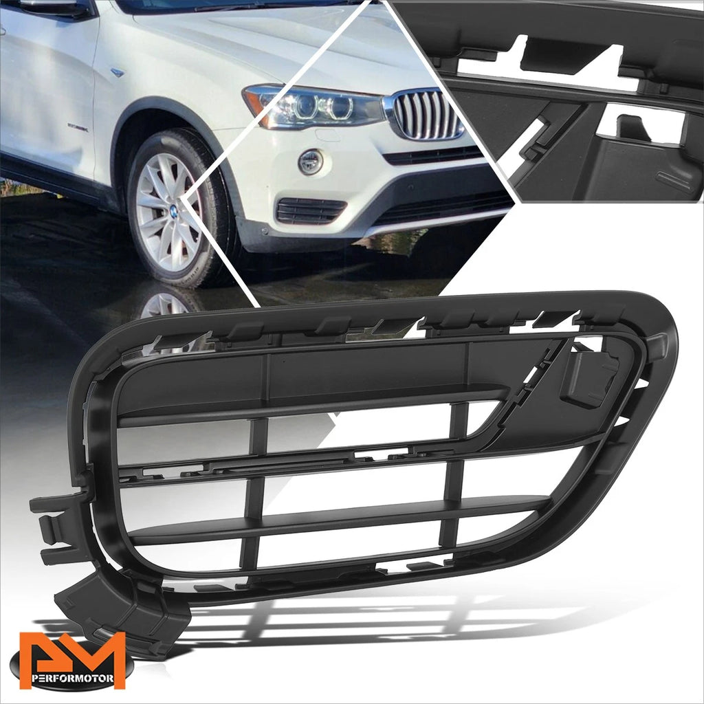 Fog Light Bezel for BMW X3 (2015–2016) Right Side Black