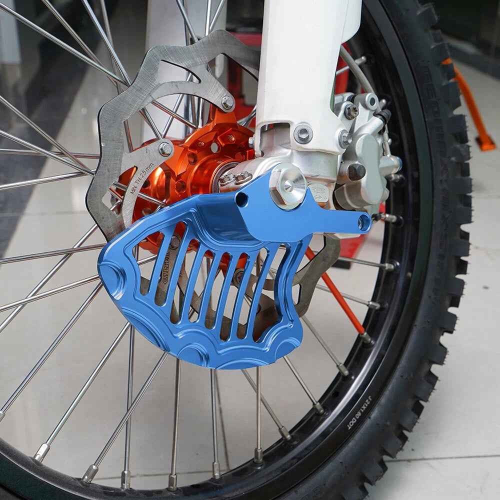 Front Brake Disc Fork Shoe Guard for Husqvarna TE 150 250 300 FE FC FX 350 (2016–2022)