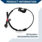 ABS Wheel Speed Sensor No. 598302M000 for Hyundai Genesis Coupe 