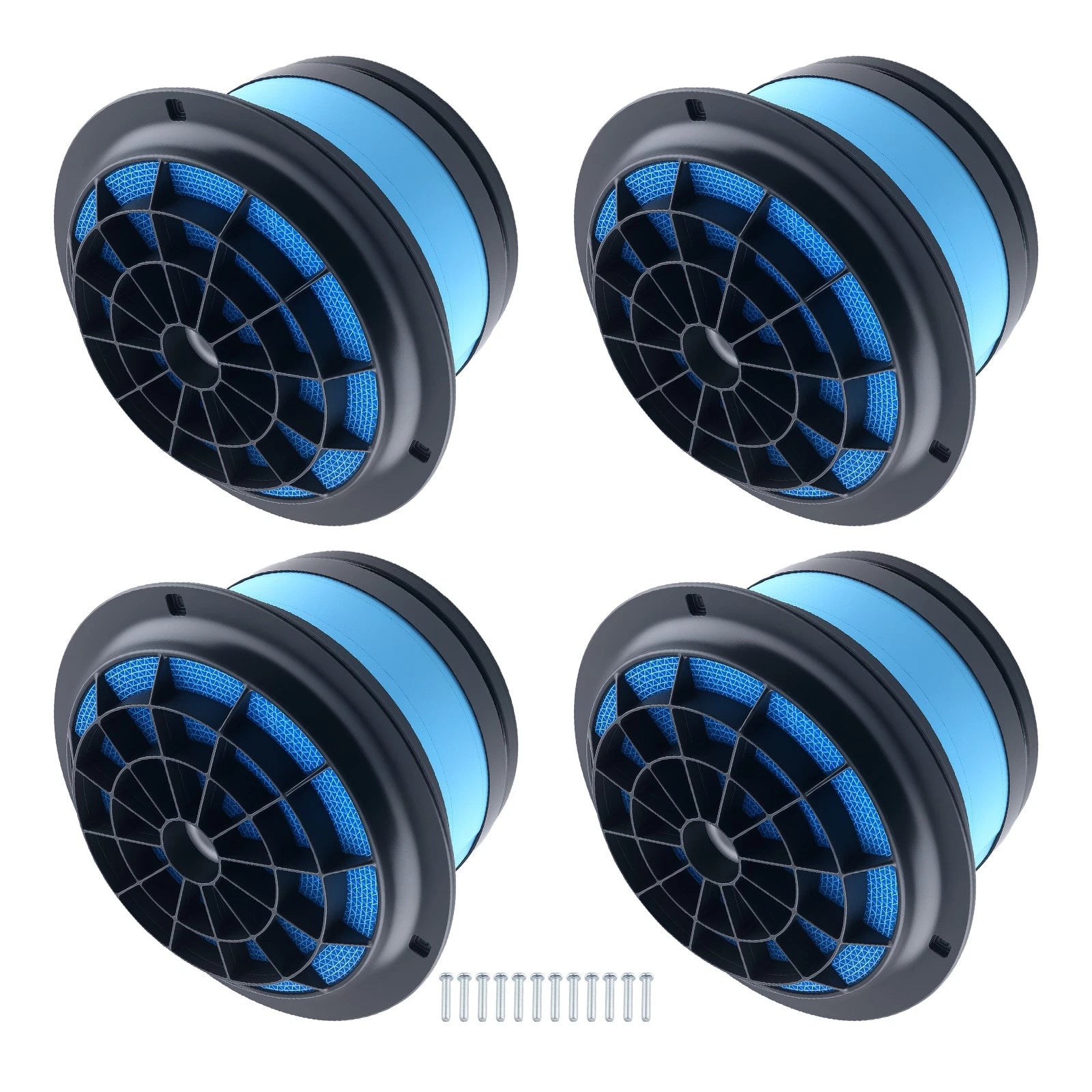 Set of 4 Air Filters for Freightliner FL80/M2 112/B2 (2000–2018) CA4700 AF26154