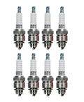 Set of 8 U-Groove Spark Plugs Gap 0.027 for Chevy GMC V8