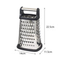4-Sided Stainless Steel Cheese Grater for Kitchen Gadgets
