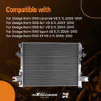 Direct Fit Radiator for Ram 1500 Classic SLT (2019–2021) 55056858AB DPI13129 3 Row