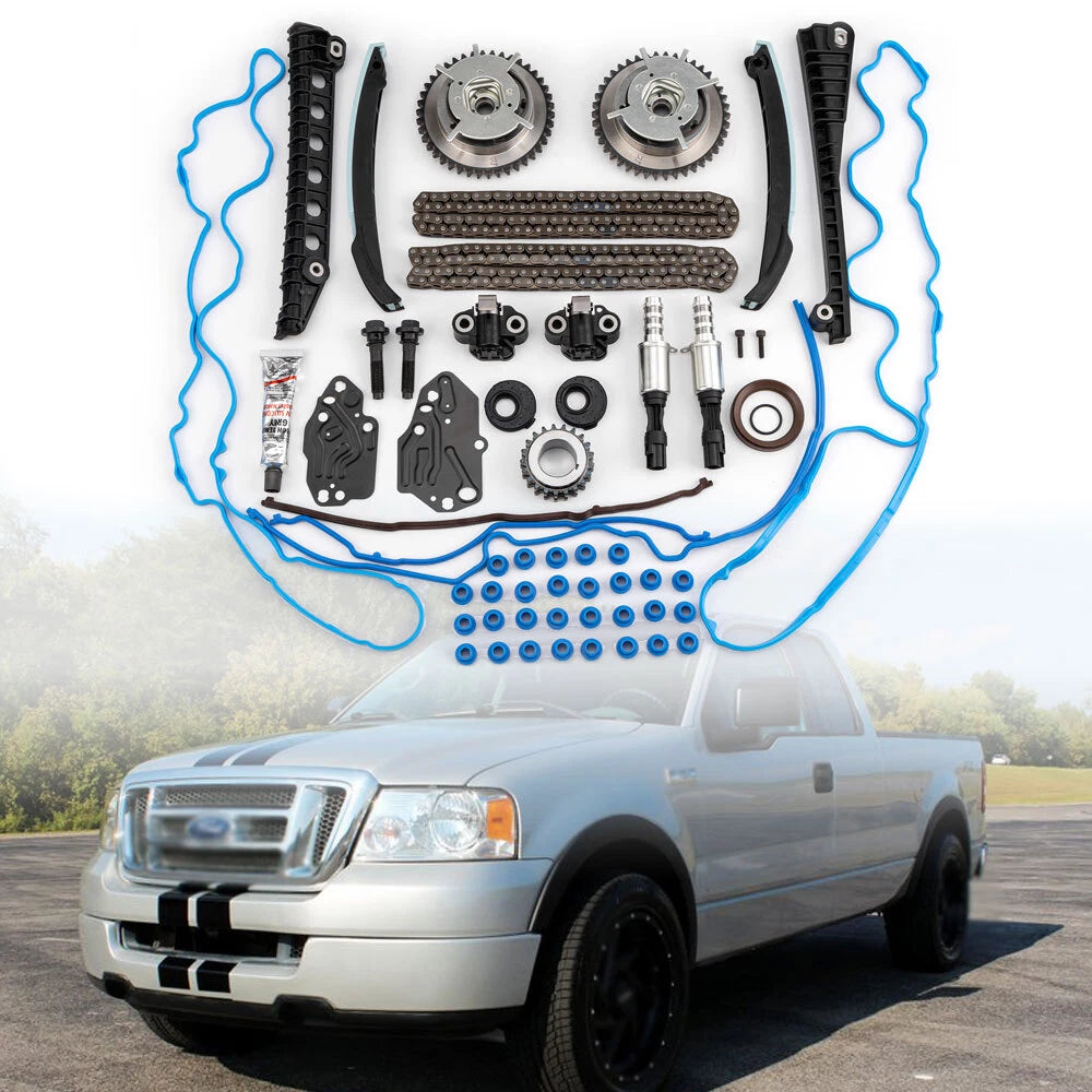 Timing Chain Kit 5L3Z6268A 3R2Z-6A257-DA for Ford F-150 (2004–2006)