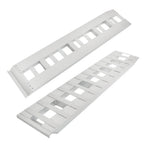 2X 72" x 14" Aluminum Car Trailer Ramps Hook End 6500Lbs Capacity