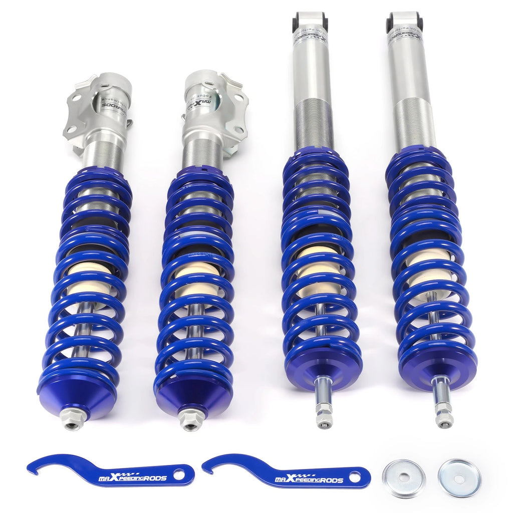 Coilovers Shocks Kit For VW MK2 MK3 GOLF & JETTA Coil Spring Struts Adjustable