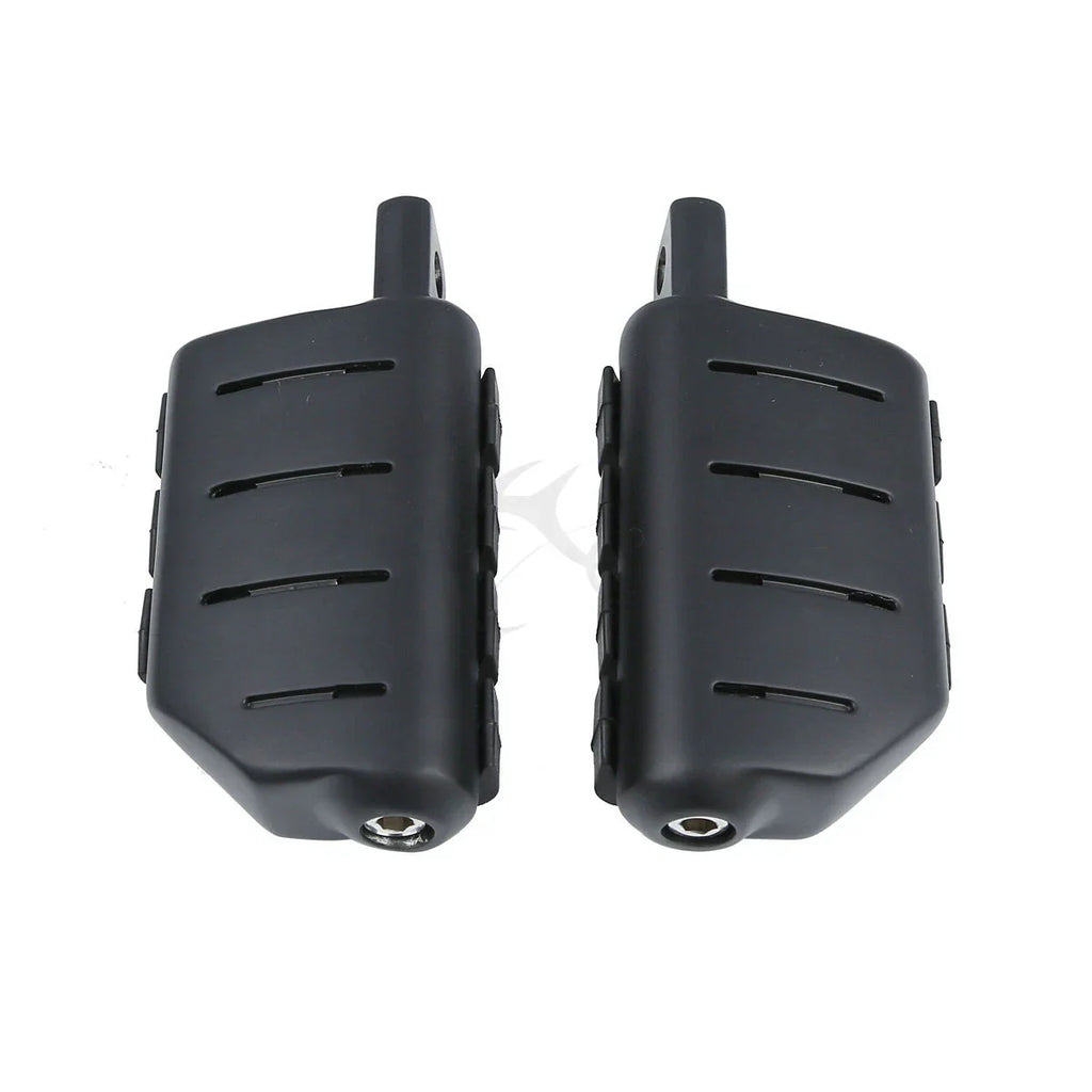 Matte Black Male Mount Footrests Pegs for Harley Sportster XL 1200 883 (2004-2023)