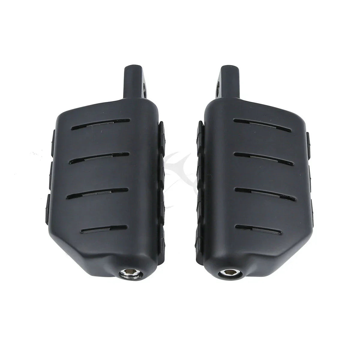 Matte Black Male Mount Footrests Pegs for Harley Sportster XL 1200 883 (2004-2023)