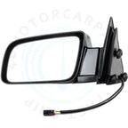 2X Power Side Mirrors for Chevy Tahoe GMC Yukon (1995–1998) Black