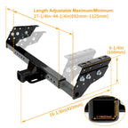 8000lbs Adjustable Trailer Hitch for Chevrolet Dodge Ford Jeep Isuzu Chrysler